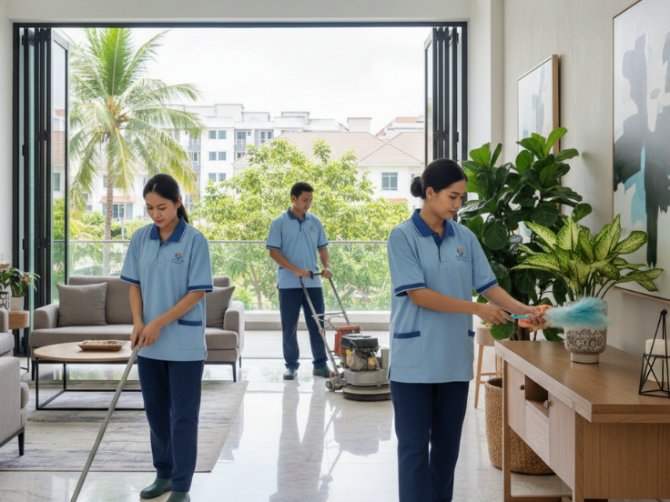 cleaning & housekeeping labour