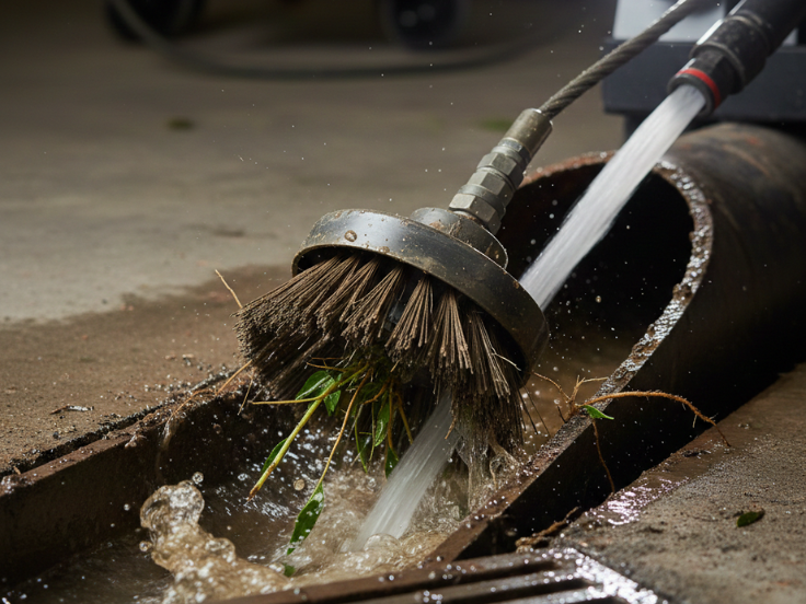 drainage line cleaning