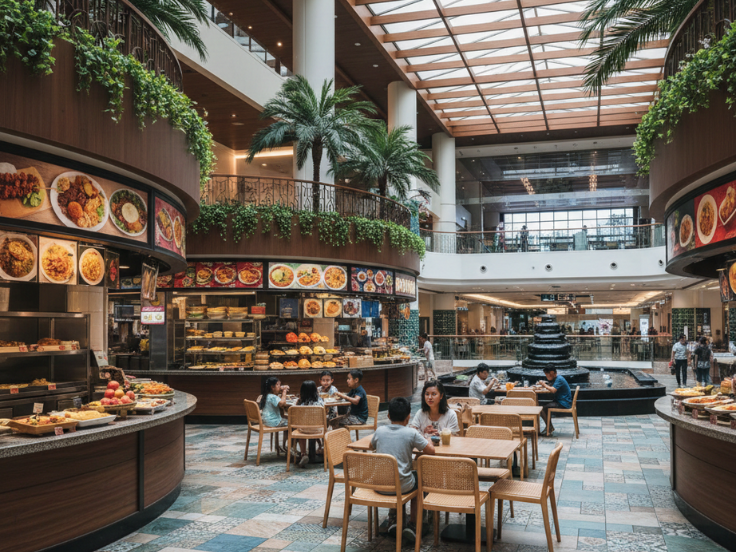 food courts & cafeterias