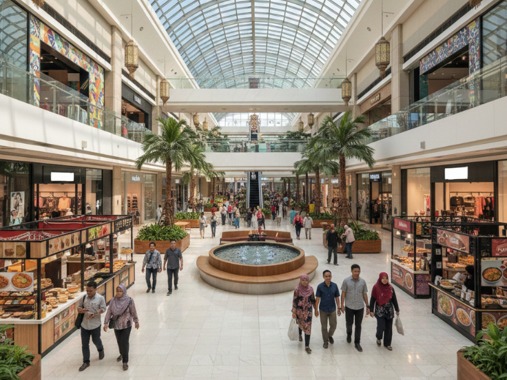 retail stores & common areas