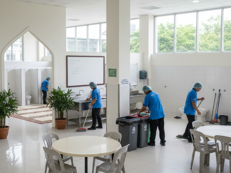 staff facility housekeeping