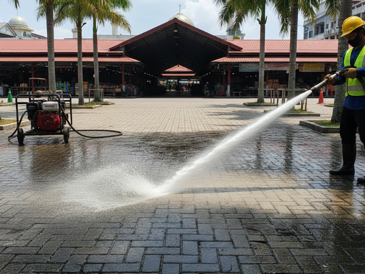 walkways & public areas